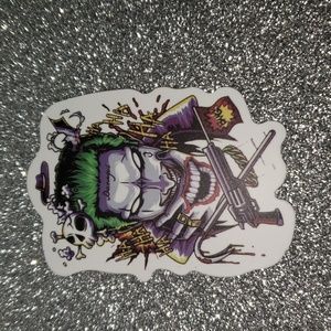 DC COMICS Batman Joker Waterproof Sticker Leto